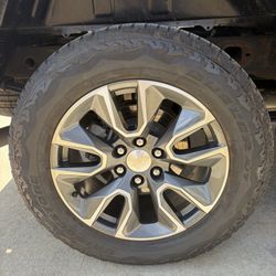 Chevrolet Silverado 20inch Wheels