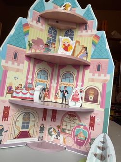 Toys castle girls play house