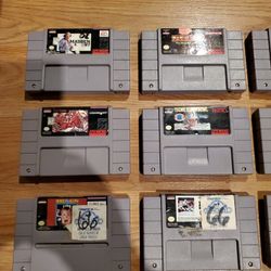 Super Nintendo Bundle (9 Games)