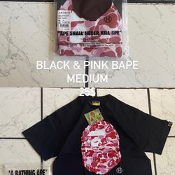 Black & Pink Bape