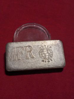 1968 MFR World Mint rare 3ozs. silver .999