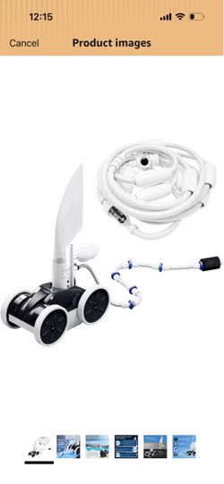 Makhoon pool pressure side sweeper vacuum
