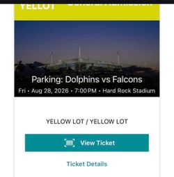 Miami Dolphins Season Parking