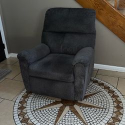 Nerviano Grey Recliner
