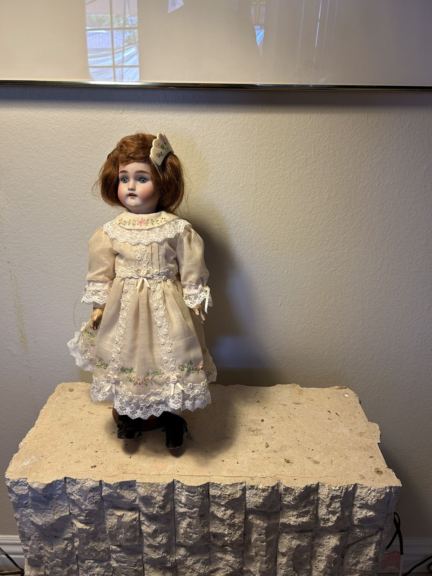 Antique German BJ & Co My Sweetheart 1890s Porcelain Head Doll Very Rare