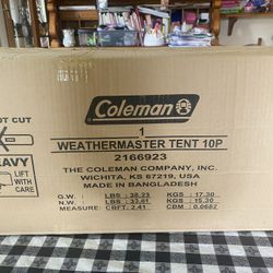 Coleman Weathermaster 10 Person Tent 