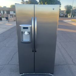 Refrigerator GE Stainless Steel 