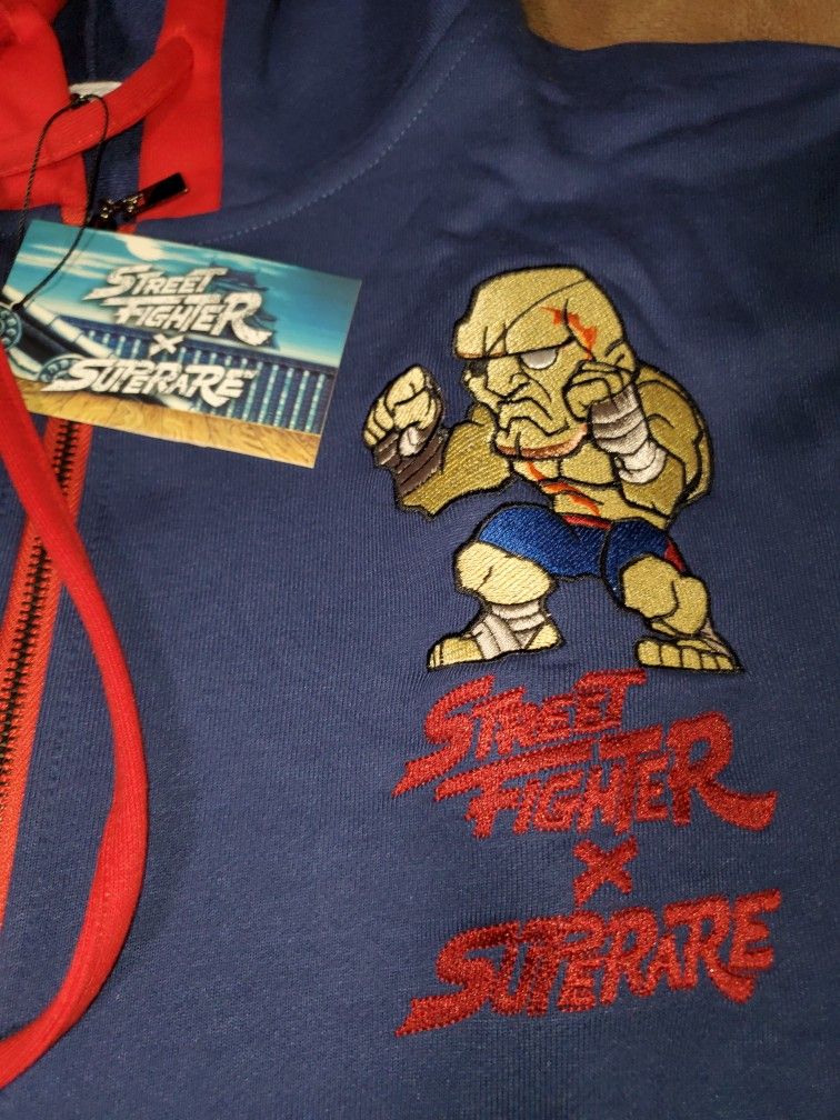 Men's XL Street Fighter SAGAT Hoodie