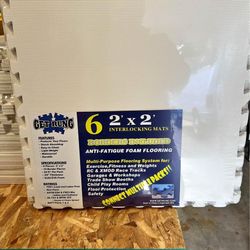 Get Rung Anti Fatigue White Mats