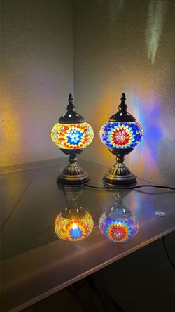 Mosaic Turkish Lamp