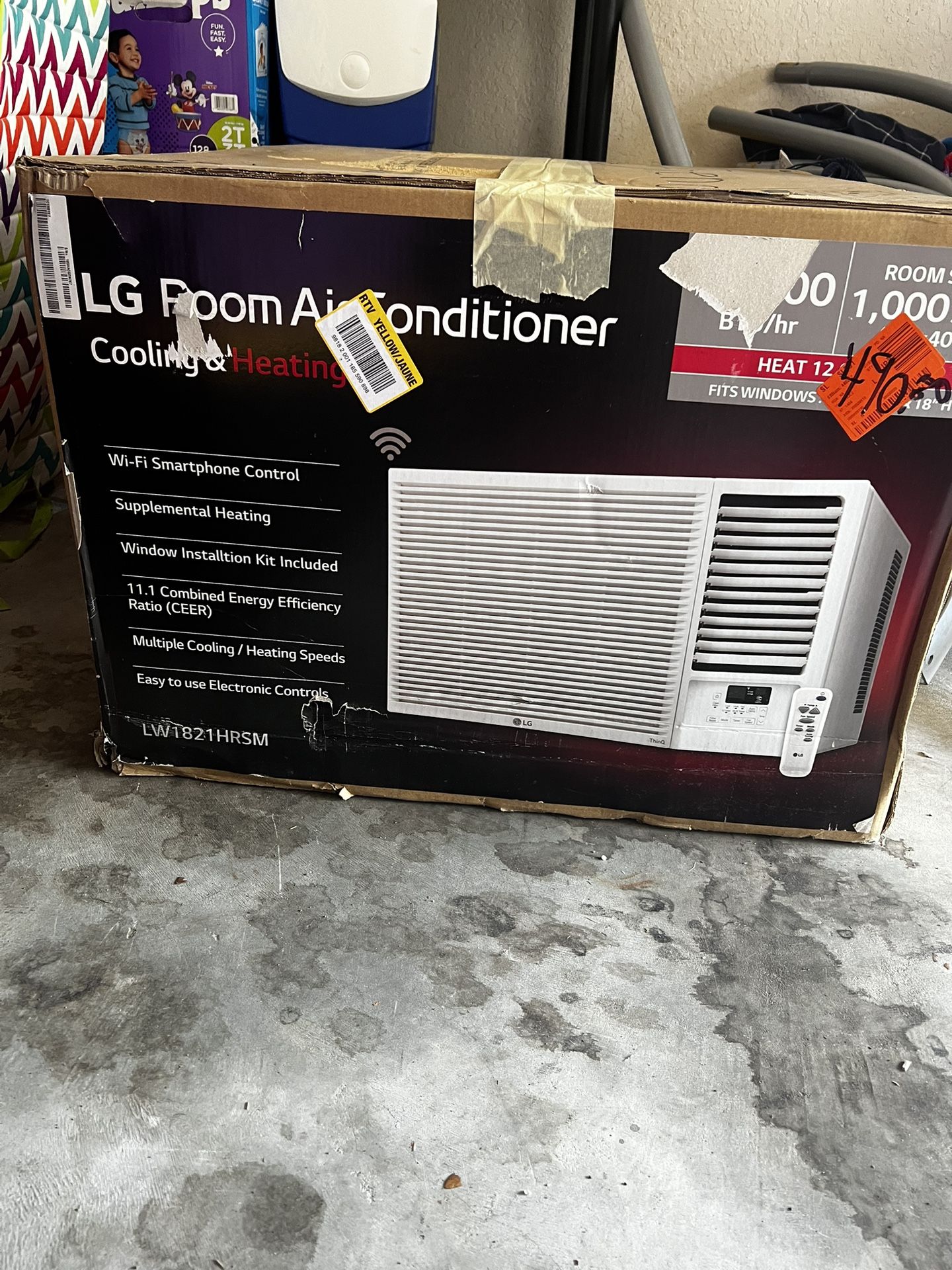 LG Wi-Fi enabled Air Conditioner/ Heater