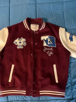 True Religion Varsity Bomber Jacket