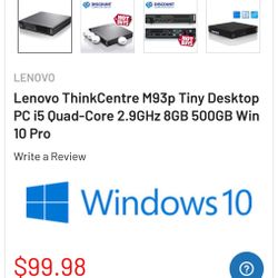 Lenovo Mini Pc