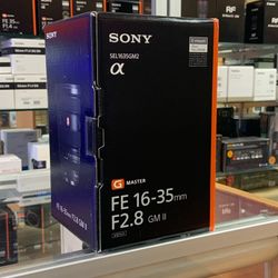 Sony FE 16-35mm F2.8 Mark II 