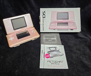 Original Nintendo DS Candy Pink Complete Boxed Console