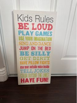 Kids wall art