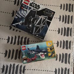 Stars War And Shark Lego Sets Sealed