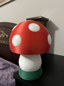 Shroom Lamp (Red/White/Glow in the dark)