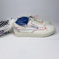 Vans x Taka Hayashi Vault LX Low Design it White 721454 Men Size 4 Wms 5.5.  Brand new 