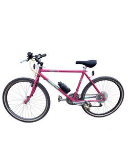 Orange Adult Bike-Rides Smoothly, Brakes Excellent