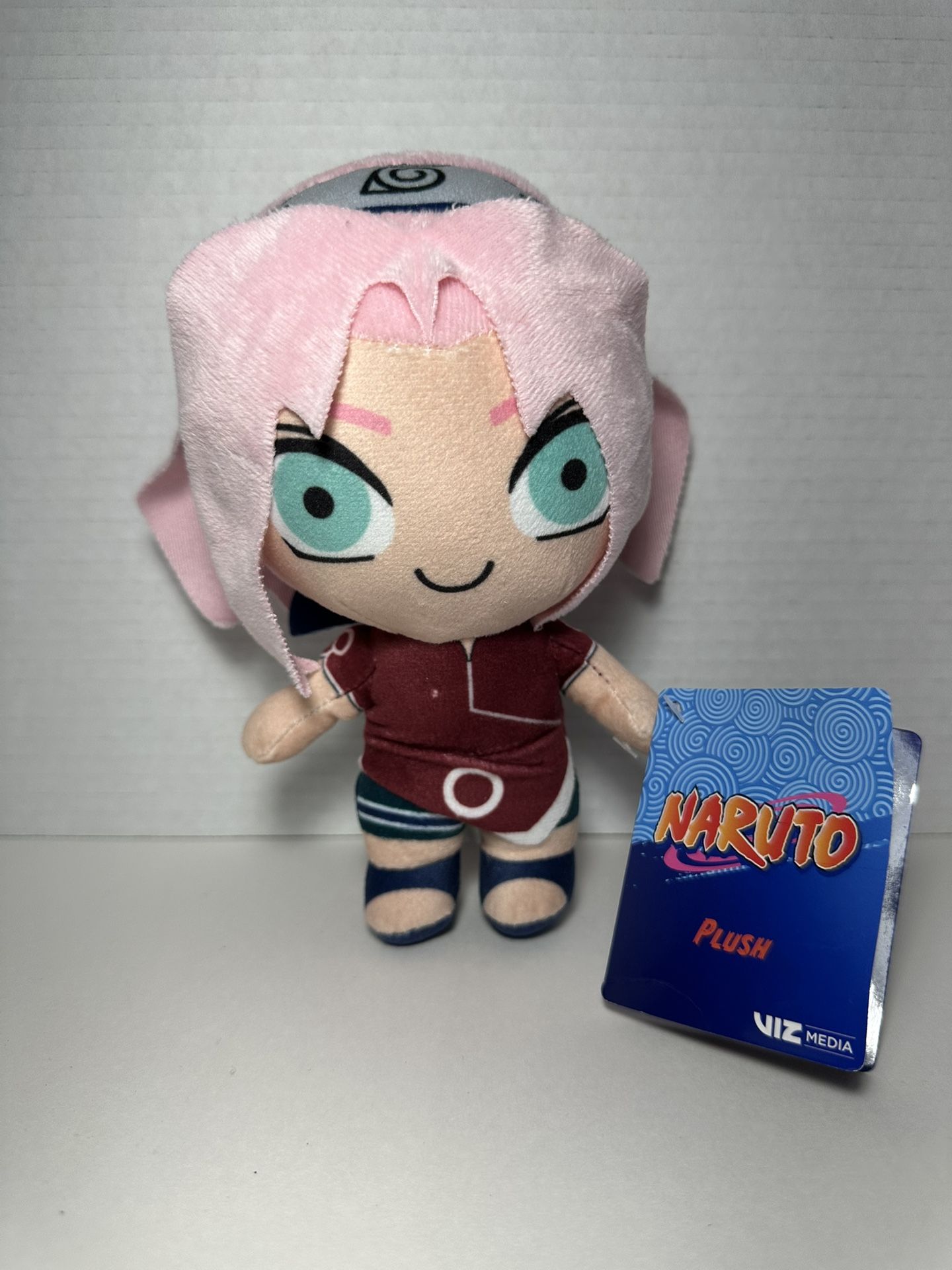 Naruto Sakura Haruno Anime Plush Doll 7” NWT
