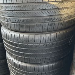Set Of Tires (4) 225-45-17 Michelin Pilot Sport All Season