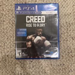Creed Rise To Glory PS4 VR Game