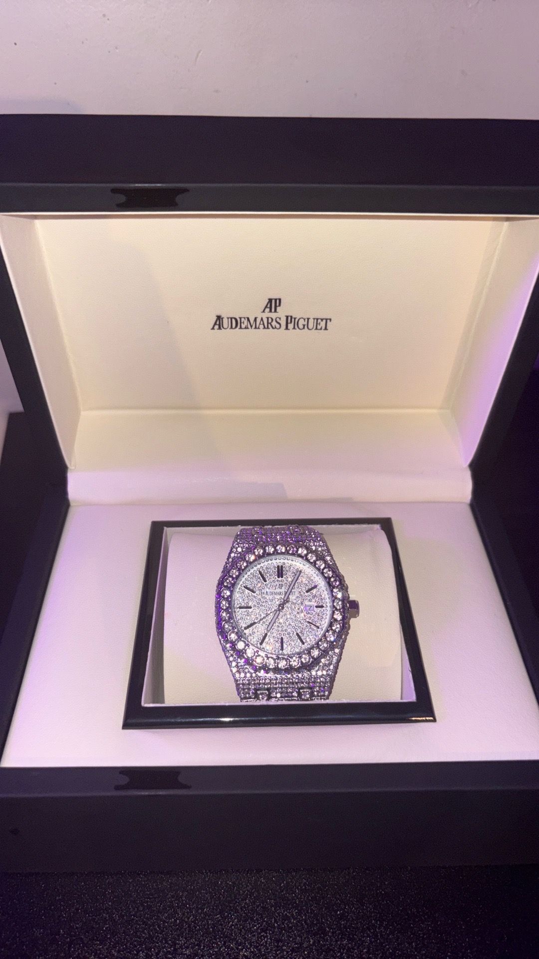 Ap Watch full moisanite