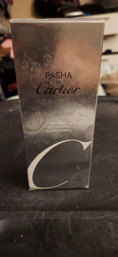 Pasha De Cartier All Over Shampoo Perfume 6.75 Sealed 