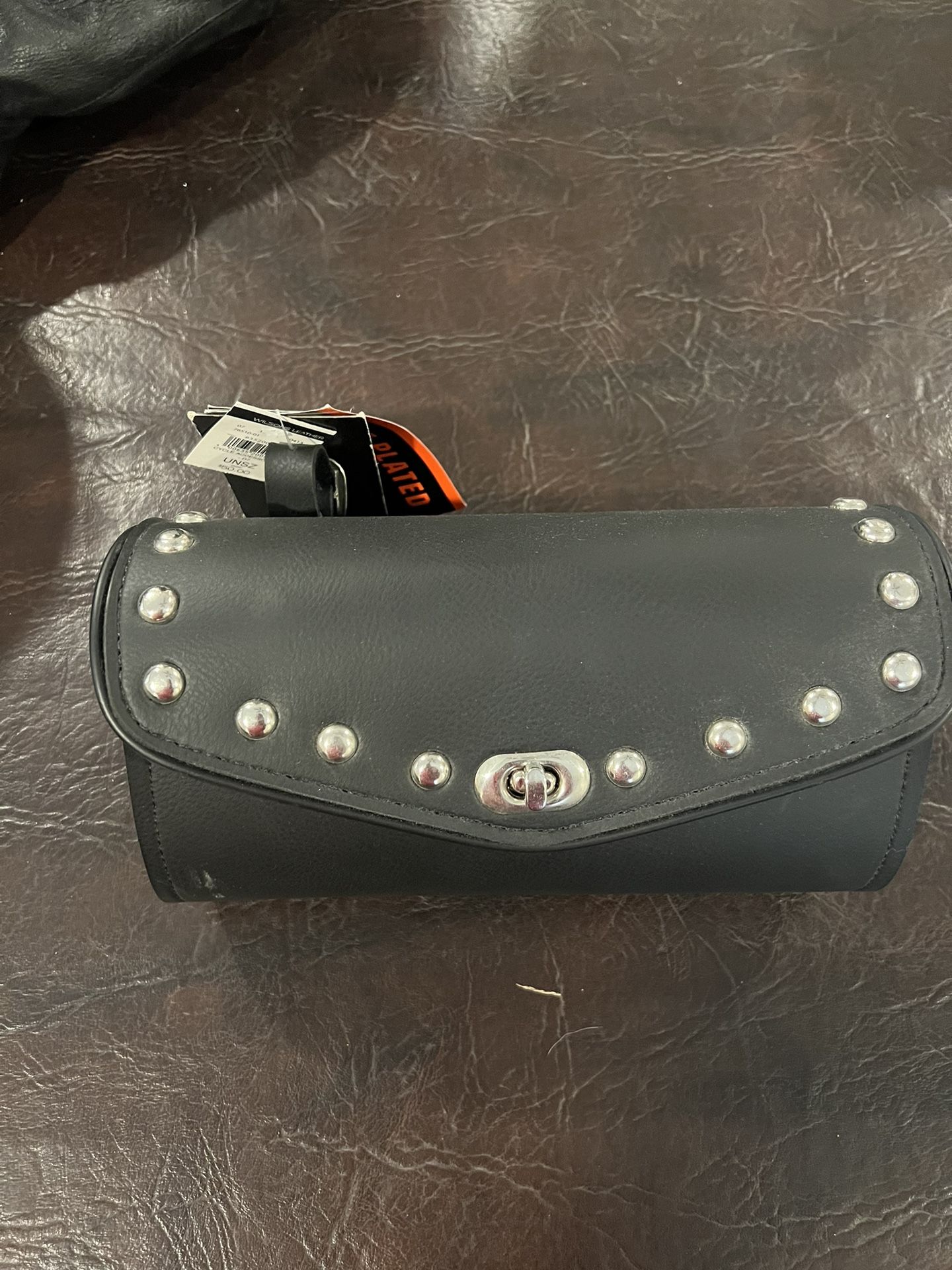Leather Motorcycle Tank Bag