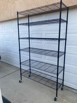 Metal shelf