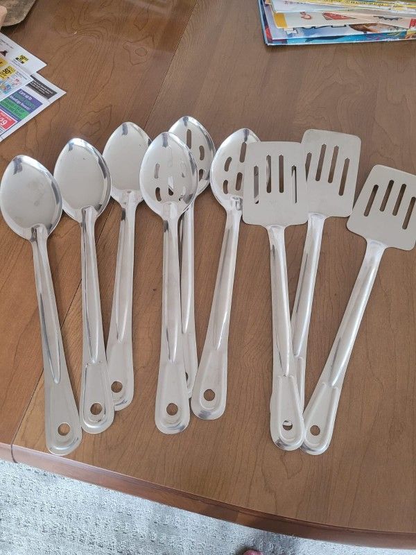 New Stainless Steel Utensils Set