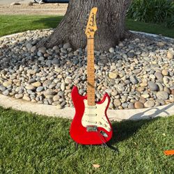Price Cut Cort Pro Custom Electric Guitar Needs Strings 