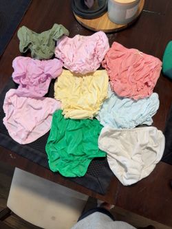 9-Piece Toddler Bloomers/Diaper Covers (2T–3T)