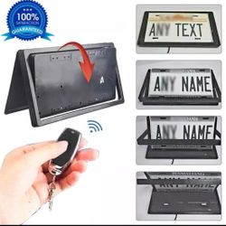 Reversible License Plate Holder 