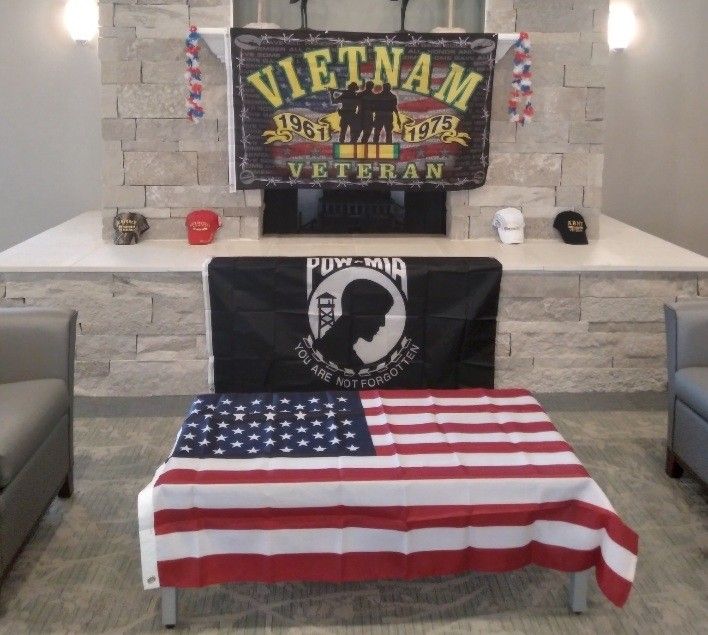 MEMORIAL DAY PATRIOTIC  FLAGS