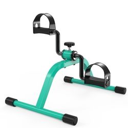 RYGEO Pedal Exercise mini Exercise Bike for Leg and Arm Recovery Exercise Lightweight and Portable Floor Bike

