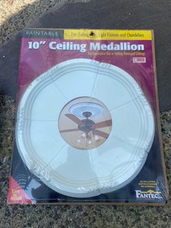 Ceiling medallion 10”