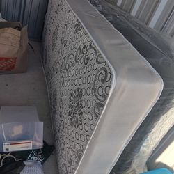 Almost New Very Nice And Thick Twin Mattress And Box Spring