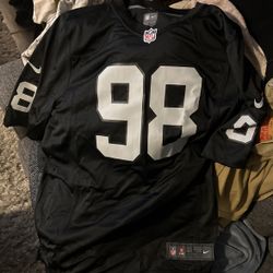 MAXX CROSBY GAME JERSEY