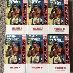 1996 Mario Sperry 6 Volume VHS Videos