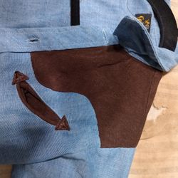 Long Sleeve Cowboy Denim Shirt 