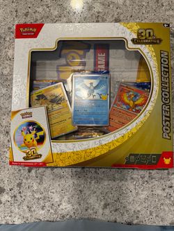 Pokémon TCG 30th Celebration Poster Collection Box