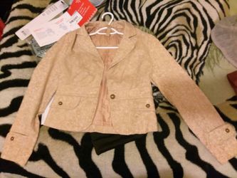 Nude color blazer