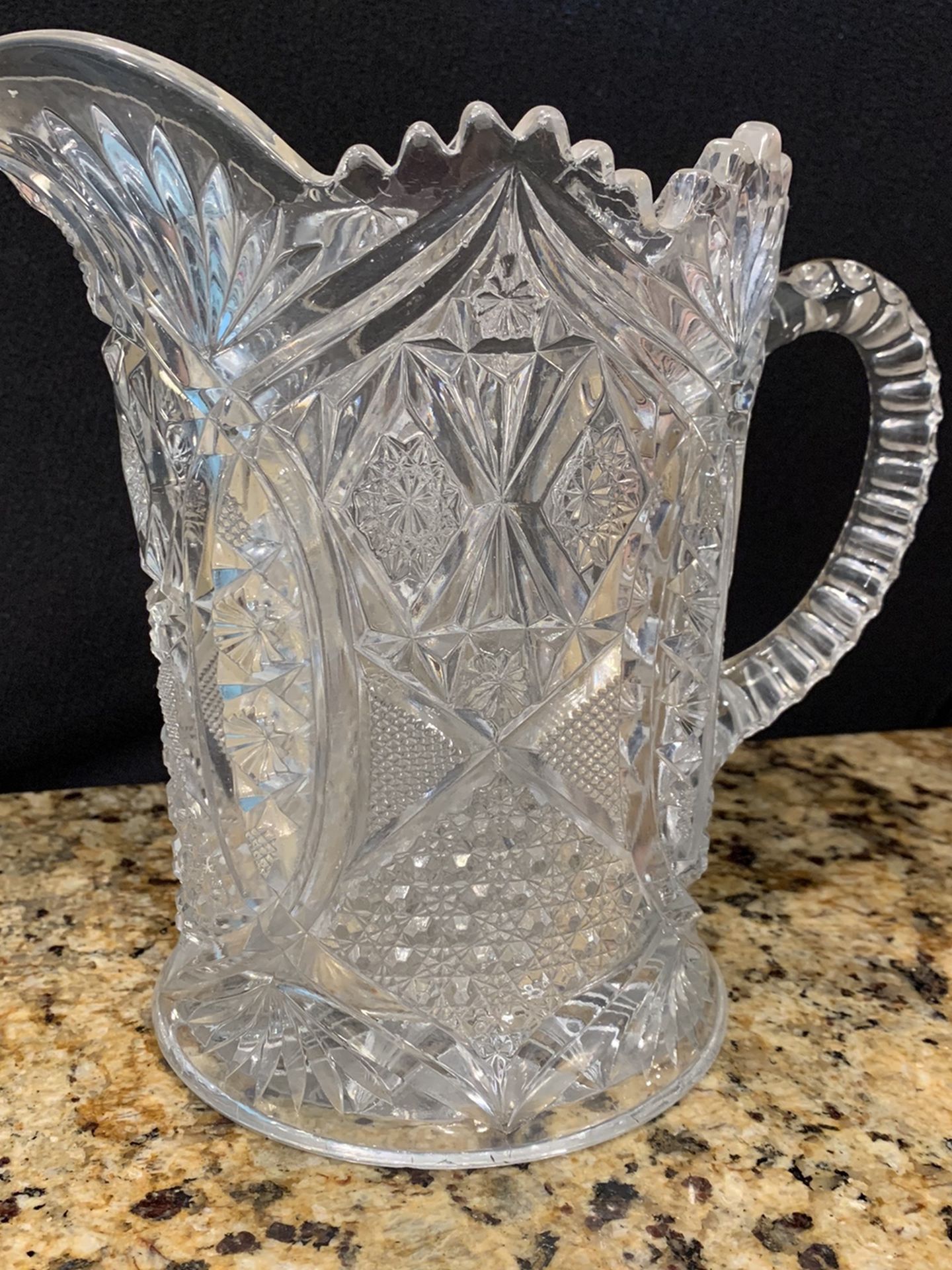 Crystal Lead Pitcher