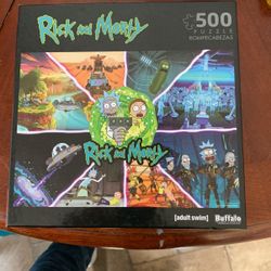 Rick and Morty  Jigsaw Puzzle 500 Pieces