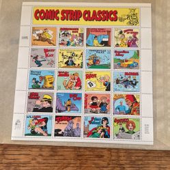 Comic Book Classic Stamp Plate