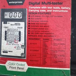 Universal Enterprises DM30 Digital Multi-tester