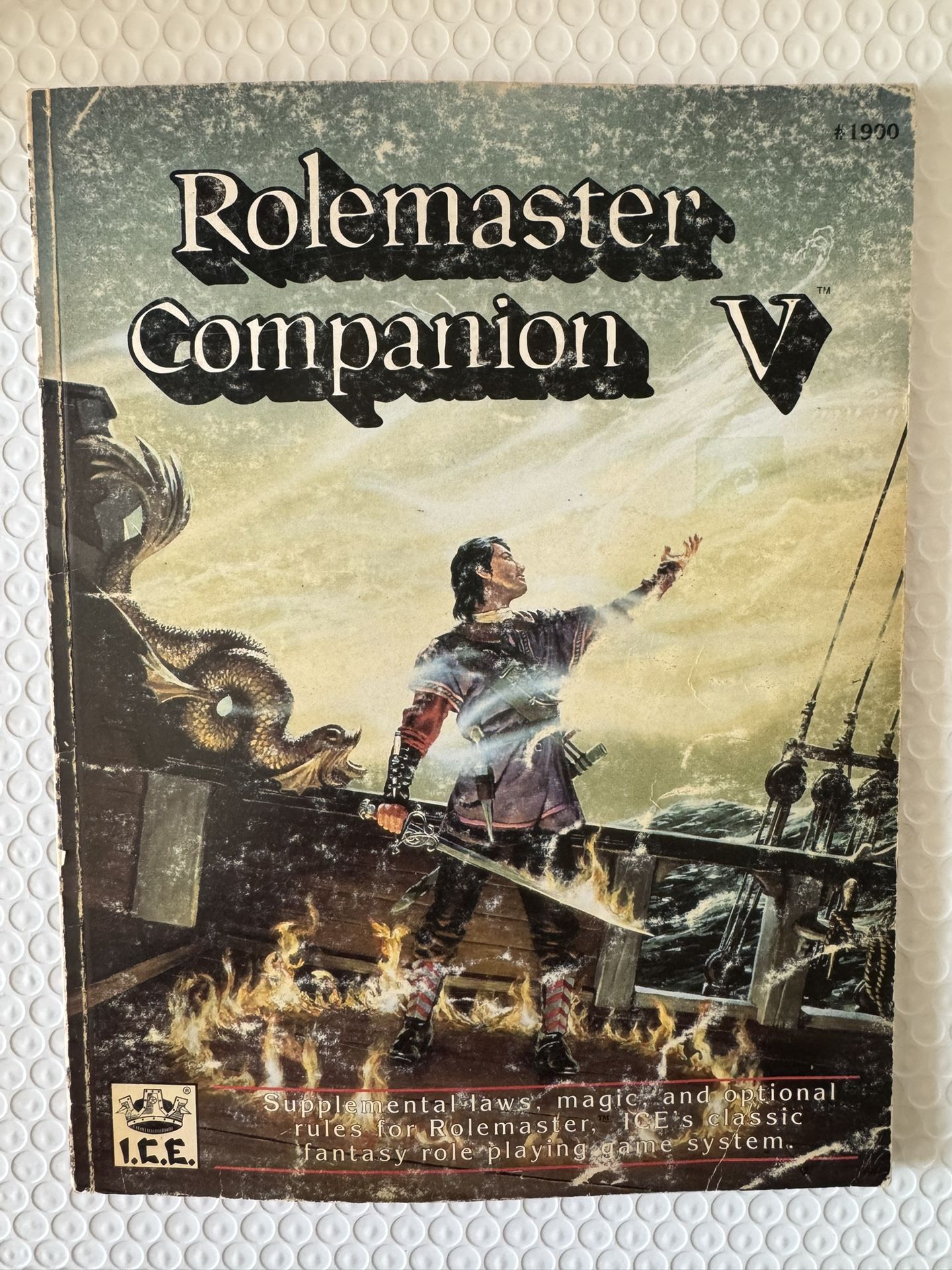 Rolemaster Companion V 1900 ICE Iron Crown Enterprises Ist Edition 1991