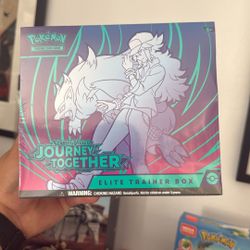 Pokémon Tcg: Scarlet And Violet – Journey Together, Elite Trainer, Box Sealed